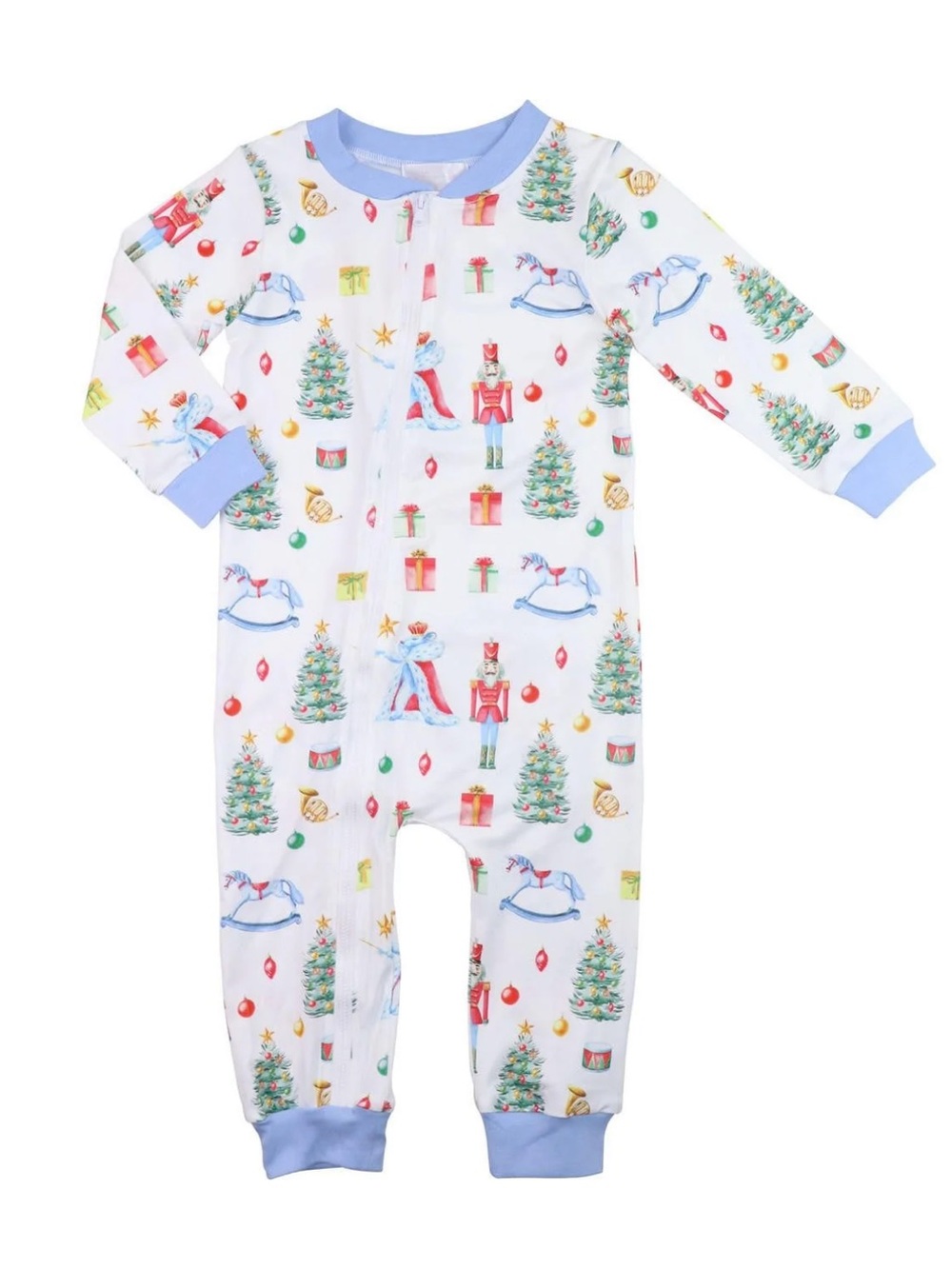 Cecil & Lou - Christmas Nutcracker Pajamas - zipper - NWT